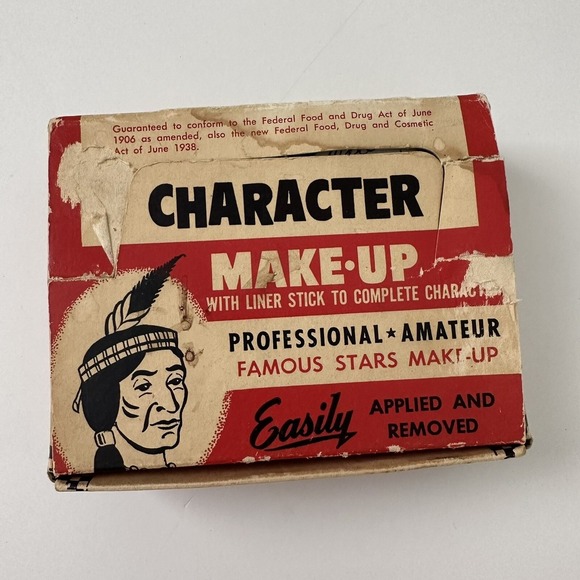 SMITH & MOTZ Character Paint Box Of 12 Indian - Picture 1 of 4